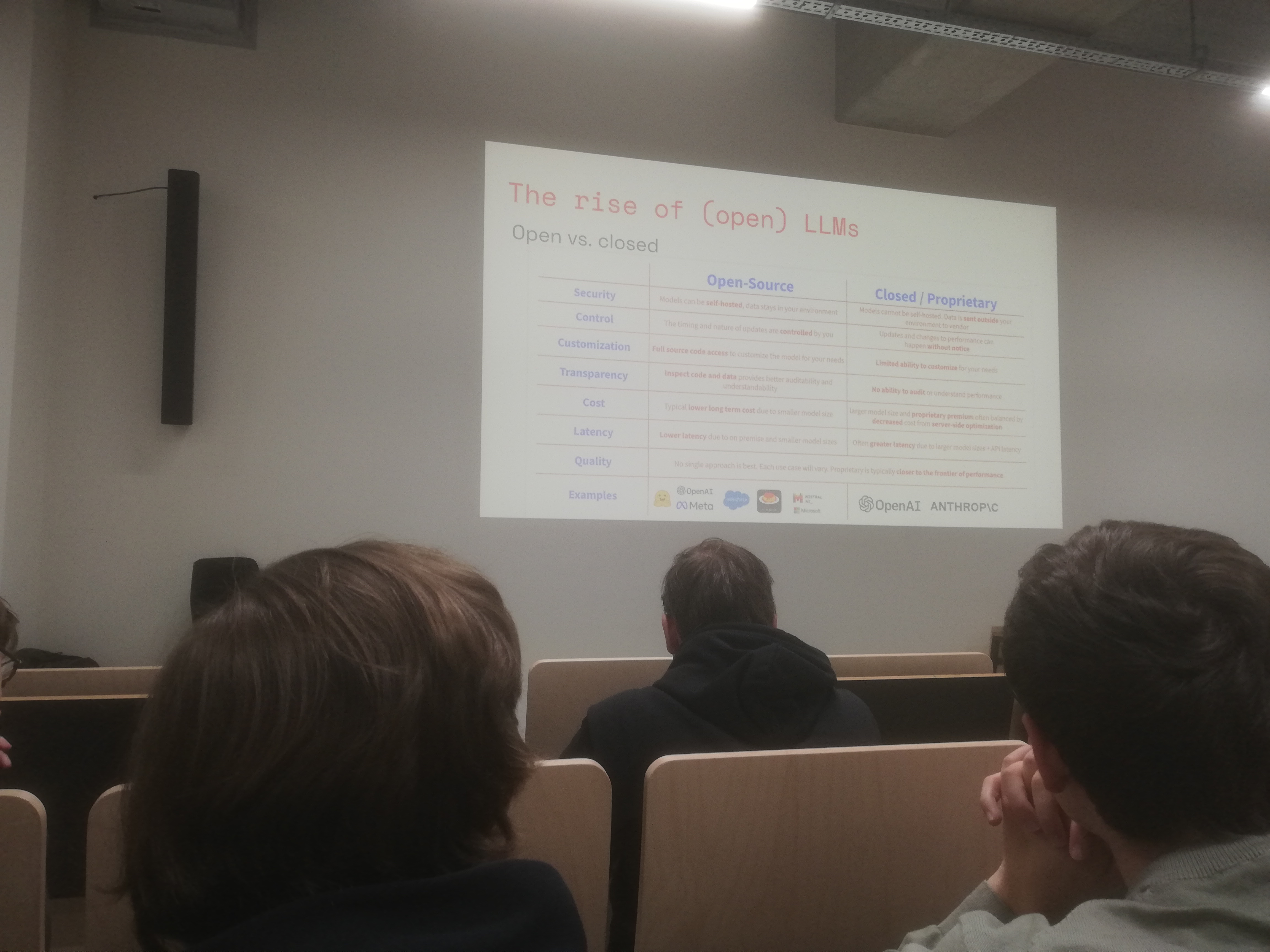Vraag en antwoord sessie